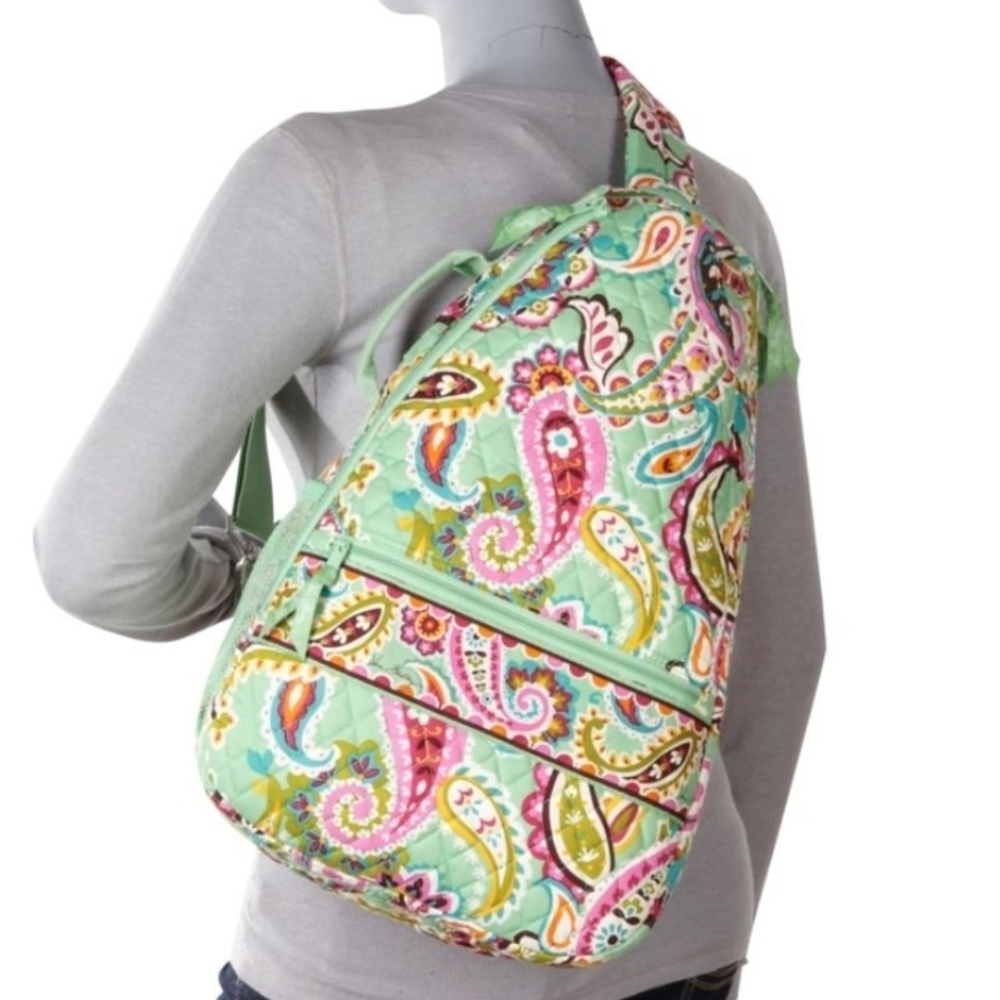 Vera Bradley Tennis Sling Backpack (Tutti Fruitti)